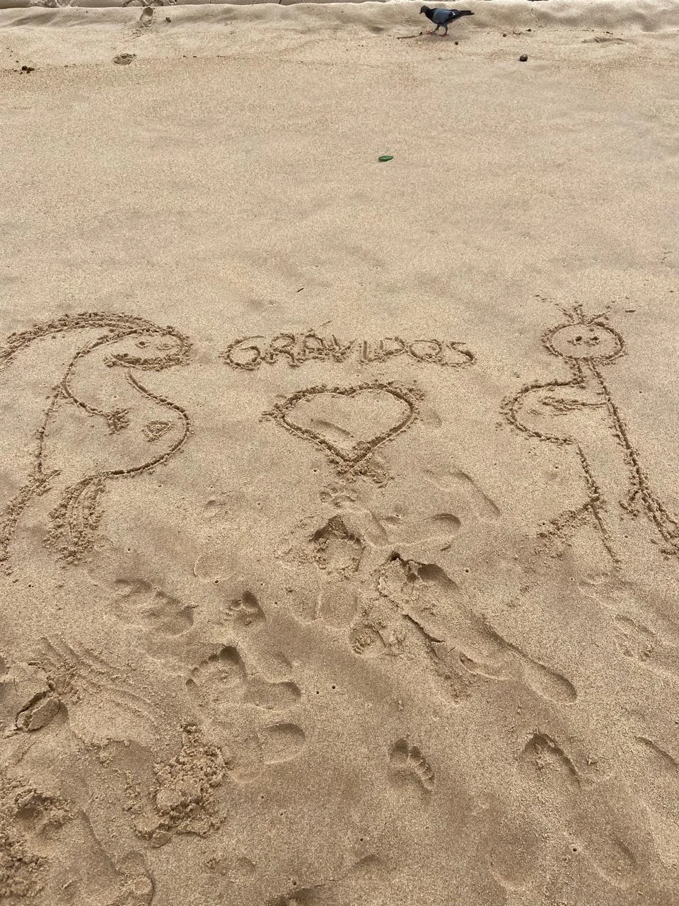 Como tudo começou: a descoberta da gravidez da Olívia no voo para Salvador