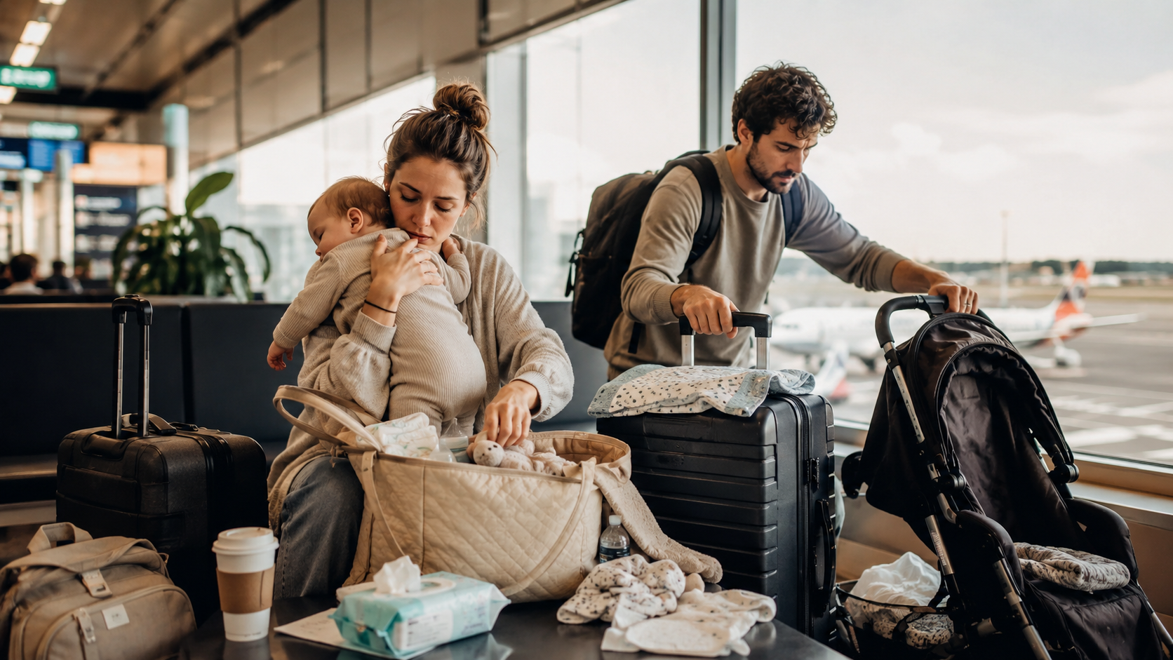 Perrengues de viagem com bebê que ninguém posta no Instagram