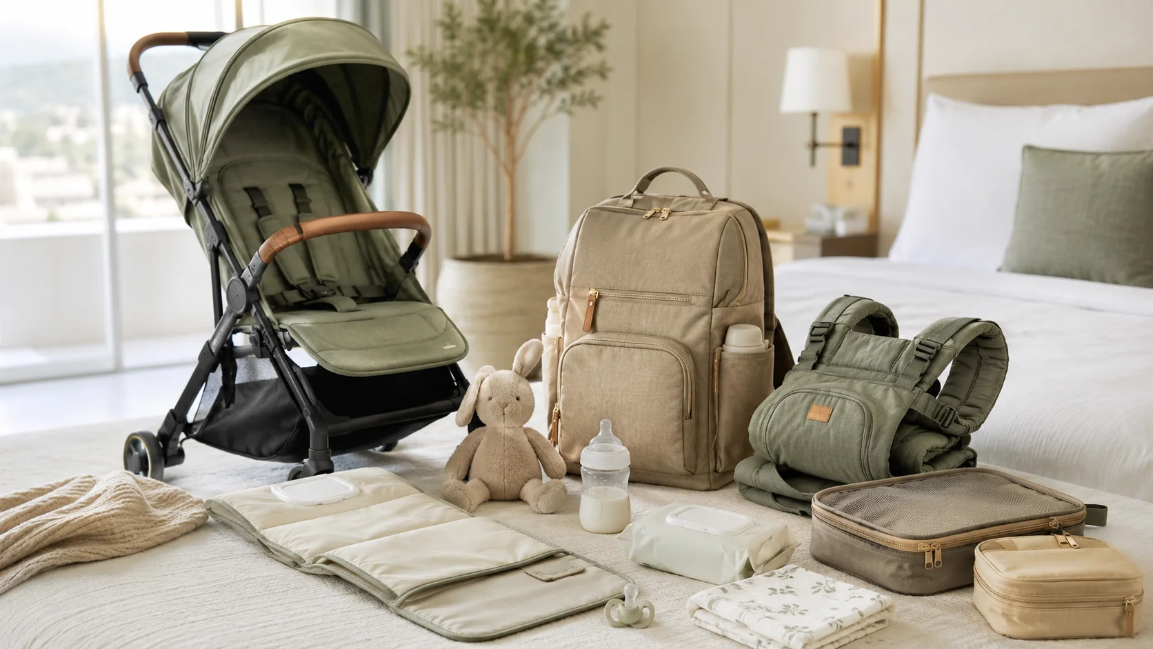 Produtos que realmente ajudam em uma viagem com bebê